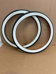 Schwinn Approved Phantom 26X2.125 Typhoon Cord Bicycle Whitewall Tires & Tubes. Fixed Price $225.00.