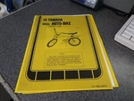 Yamaha Dealer Copy Parts List Sheets 74 Moto-bike Model & # LIT-1001J-60-01. Fixed Price $99.99.