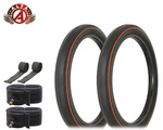 Alta Bicycle Schwinn Style Slick Wide Tread Tire 20 X 2.125 Black W/ Red Line.. Fixed Price $74.99.