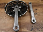 1991 Mtb Crankset Shimano Alivio FC-MC10 Via Japan 24/34/42 Hyperdrive 170 Mm. Fixed Price $36.00.
