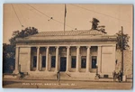 C1910'S Office Bicycle Bristol Connecticut Rppc Photo Antique Postcard. Fixed Price $9.98.