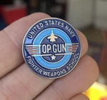 Top Gun Enamel Pin Logo Movies 80S Cinema Films Action Military Hat Lapel Bag. Fixed Price $6.99.