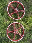Lester 20 Bmx Mag Wheels. Fixed Price $350.00.