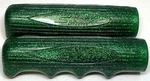 Schwinn Approved Slimline Glitter Green Stingray Pea Picker Bicycle Grips. Fixed Price $35.00.
