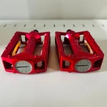 Kkt Kyokuto Type A-mx Old School Bmx Pedals 9/16 Nos. Fixed Price $376.00.