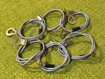 13 Silver Nos Vintage Sturmey Archer Dynohub Light HSD.322 GD.1248 Earth Wire. Fixed Price $24.99.