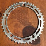Vintage Campagnolo Nuovo Record Road Chainring 43T X 144MM Bcd 3/32 Italy!. Fixed Price $30.00.