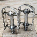 1970-1980S Kkt Quill Pedals Kyokuto Top Run Silver 9/16 Dust Caps Road Eroica. Fixed Price $26.23.