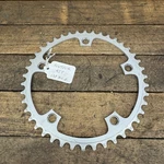 Vintage Suntour Chainring 130 Bcd 5-ARM Silver Aluminum Road Bike Tooth. Fixed Price $54.99.