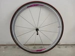 700C Campagnolo Shamal 12-HPW Titanium Front Wheel, Clincher With Quick Release. Fixed Price $749.99.