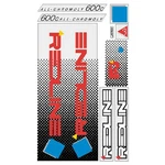 Redline - 1985 600C For White Frame Decal Set. Fixed Price $53.51.