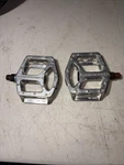 Mongoose Pro Bmx 9/16 Aluminum Mid School Bike Set Used Polished. Fixed Price $30.00.