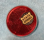 Nos 1963 Schwinn Stingray Reflector Gulotta #375 Stratolite SAE-B68 52 Red 3/4. Fixed Price $42.00.
