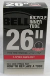 Bell 26" Bicycle Inner Tube Three Speed Only Width 1.25"-1.375" Standard. Fixed Price $9.99.