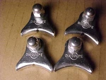 4 Nos Dia Compe Vintage Bicycle Center Pull Brake Straddle Cable Yoke Hangers. Fixed Price $21.50.