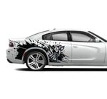 Angry Bee Sticker For Dodge Charger Wasp Design Graphics Decal Sxt Gt Rt Hellcat. Fixed Price $153.00.