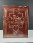 Leather Gilt New Sealed Beloved Bible Passages Easton Press Book 1ST Collect. Fixed Price $216.00.