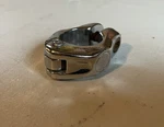 Vintage Mongoose Hinged Old School Bmx Seat Clamp - 1 Chrome California. Fixed Price $54.99.
