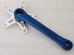 Nos Team Schwinn Bmx Crank Blue Drive-side Orphan 170MM / 110MM Bcd. Fixed Price $219.00.