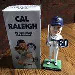 3/28/26 Seattle Mariners Cal Raleigh 60 Hr Sga Bobblehead New Box. Fixed Price $49.29.