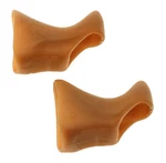 Dia Compe Agc 251/252 Aero Brake Hoods Covers Pair 251.7B Brown/gum New Nos. Fixed Price $39.99.