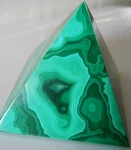 Aaa Malachite Pyramid Carving Gemstone 00380. Fixed Price $55.00.