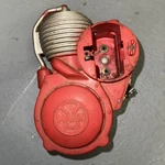 Marx Toys Za-zoom Motor Engine Bike Red Battery Operated Vintage. Fixed Price $90.00.