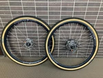 Philwood Hub + 2 Velocity Aileron Black Rims. Fixed Price $2075.22.