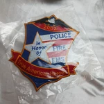 2002 In Honor Of Police, Fire, Ems -true American Heros Patch. Fixed Price $7.99.