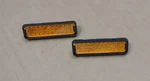 Vintage Bike Satelite Reflectors 54 Mm Pair Nos Bicycle. Fixed Price $10.99.