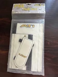 Vintage Ati Bmx Pad Set White Nos Old School Frame Handle Bar Stem 3 Piece. Fixed Price $31.99.