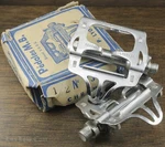 Nos Vintage Lyotard #23 Marcel Berthet Road Bike Pedals 1/2" Track Tour Bicycle. Fixed Price $179.50.