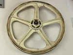 1980'S Skyway Tuff Ii Rear White 20" Acs Freewheel Old School Bmx Cw Gt. Fixed Price $79.95.