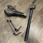 Salsa Zona Tres Saddle Flip Offs Titanium Quick Release Shaft Seatpost. Fixed Price $235.00.