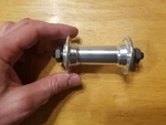 Action Bicycle Usa Unsealed Front Bike Hub 100MM 36 Spoke 9MM. Fixed Price $16.50.