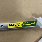New Old Stock Silver Mavic MA2 700CC 32 Hole Nos Rare Vintage Rimset. Fixed Price $159.00.
