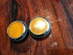 Lucas Reflectors Genuine. Npl 176 Made England. Fixed Price $42.76.