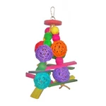 Shred Pyramid Tower Bird Parrot Toys Cages Cockatiel AFRICAN12187. Fixed Price $8.00.