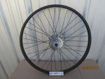 26'' Black Aluminum Rear 7 Speeds Disc Brake Bicycle Wheel For Mtb, Huffy, Etc. Fixed Price $105.00.
