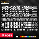 Shimano Dura-ace Kit Vinyl Decals Sticker Sheet Bike Frame Cycling Bicycle. Fixed Price $17.93.