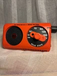 Vtg 1970S Radio Shack Solid State Am Bicycle Archer Road Patrol Works Red. Fixed Price $22.00.