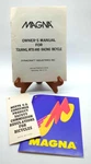 Magna Instruction Owner's Manual For Touring Mtb And Racing Bicycle 1992. Fixed Price $5.50.