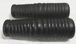 Wow, Vintage, Antique, Nos, Wooden Bicycle Handlebar Grips Black 4 1/2 X 7/8". Fixed Price $29.99.