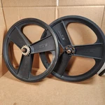 Gt Bmx Fan Mag Wheels 3 Spoke Performer Dyno Black 1995 Vtg 20". Fixed Price $249.95.