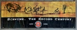 Schwinn. The Second Century 1895 1995 Vinyl Banner, 71" X 26-1/2" Used. Fixed Price $29.95.