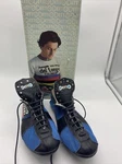 Vintage Nos New Detto Saronni Art. 88 Blue Leather Cycling Shoes 38 + Cleats. Fixed Price $34.99.