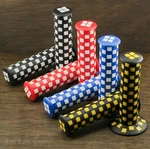 Old School Bmx Bike Checker Grips Vintage Mod Schwinn Bicycle Mtb Fixie Cruiser. Fixed Price $11.98.