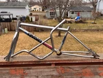 Oldschool 07/89 Dyno Vfr Frameset Chrome Bmx Haro Gt Redline Mongoose. Fixed Price $250.00.