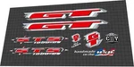 1997 Gt Sts 1000 Ds Red Decal Set. Fixed Price $41.87.