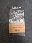 Vintage Original 1970 Schwinn Tandem Deluxe Twinn Bicycle 22 Page Owners Manual. Fixed Price $19.99.